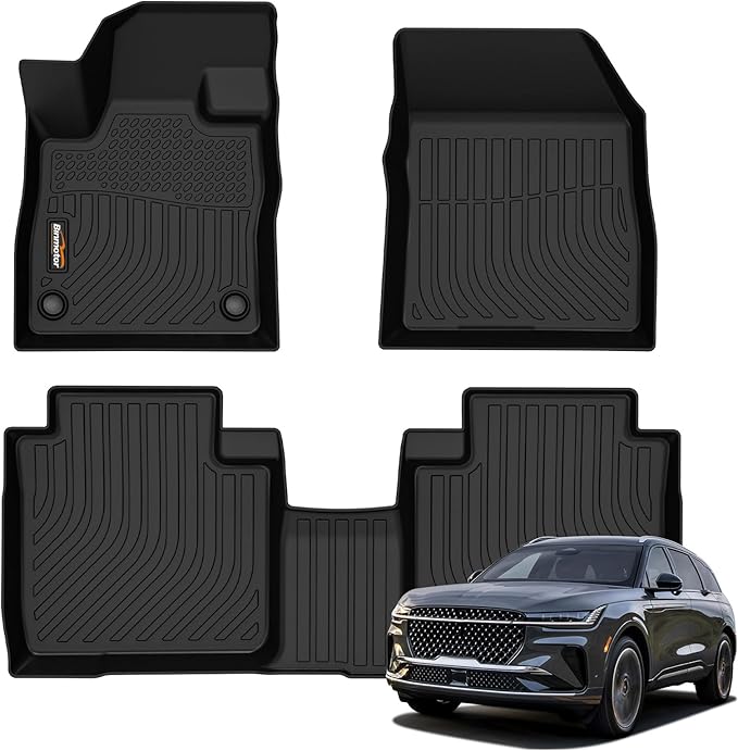 Binmotor-Floor Mats for Lincoln Nautilus 2024 2025, All Weather Mats for by VisittheBinmotor