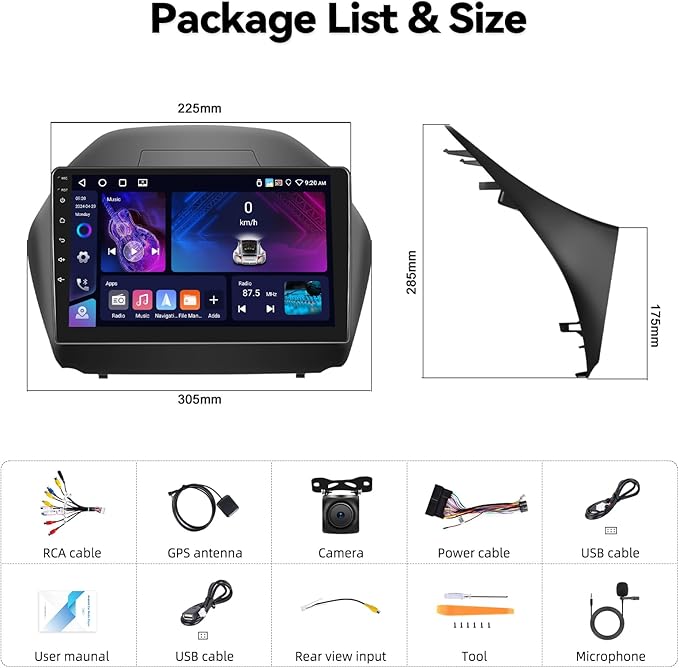 SIXTOP Android Car Stereo for Hyundai Tucson IX35 2010-2015 - Image 7