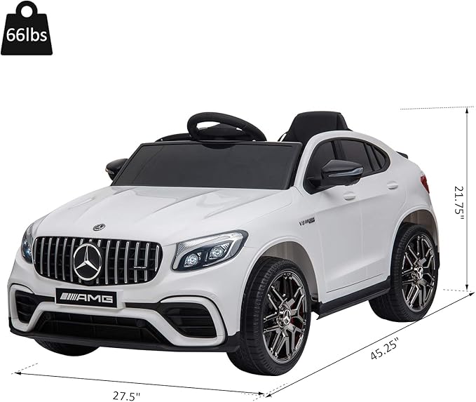 Aosom 12V Toddler Ride On Car - Image 7