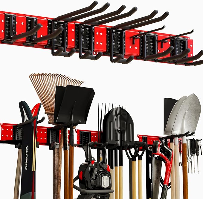 Garage Tool Organizer Wall Mount 49.5inch by NattyDot