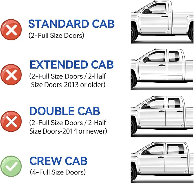 Window Visors Rain Guards for 2001-2007 Chevy Silverado/GMC Sierra, Window Vent - Image 3