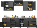 Metal Tool Cabinet, Garage Storage Cabinet System, Wall Cabinet & Locking by VIYET