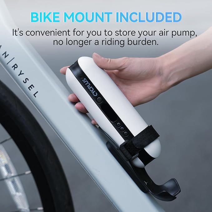 CYCPLUS Electric Air Compressor Portable Bicycle Pump Car Tire Inflator - Image 5