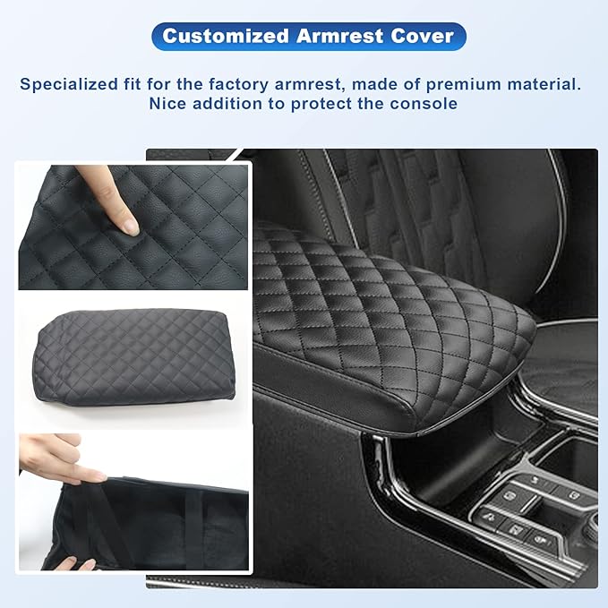 CDEFG Sorento Center Console Cover: Armrest Cover Center Console Pad - Image 2