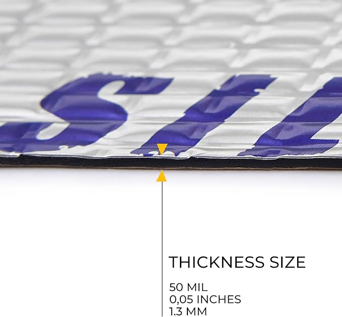 Siless 50 mil 26 sqft Car Sound Deadening mat - Image 8