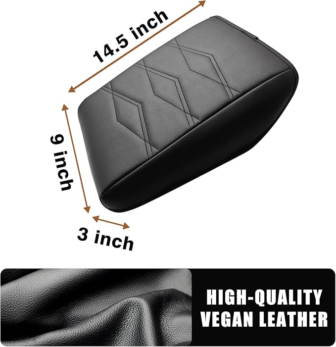 Muslogy for 2024 2025 Atlas & Cross Sport Center Console Pad Armrest Cover - Image 4
