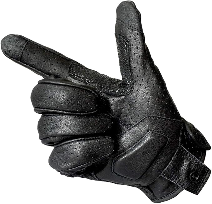 Superbike Updated Full Finger Anti-Slip Motorcycle Gloves Hard Knuckle - Image 6