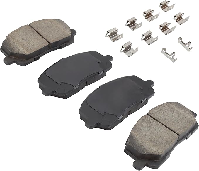 Premium Ceramic Front Brake Pads Compatible - Image 2