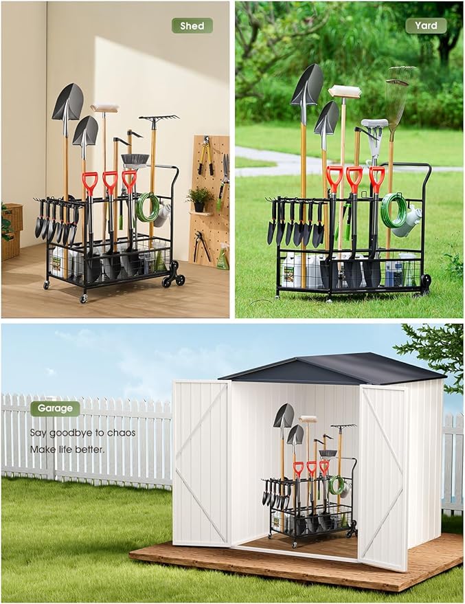 Heavy-Duty Garden Tool Organizer - Image 9