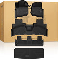 LASFIT Floor Mats&Trunk Liner for Ford Expedition 2018-2024 8 Seats, All by LASFIT