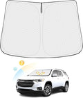 Windshield Sun Shade for Chevrolet/Chevy Traverse 2018-2025 2026 Accessories by Canvcle