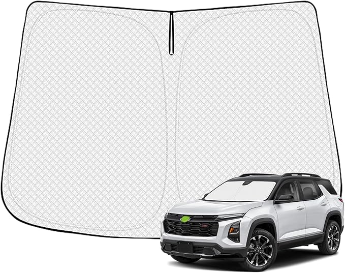 Windshield Sun Shade for 2025 2026 Chevrolet/Chevy Equinox Accessories Thicken by Canvcle