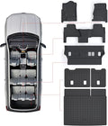Floor Mats & Trunk Mat for Chevrolet Tahoe 2015-2020 Row Bucket Seat &GMC by SANBAN-AXE