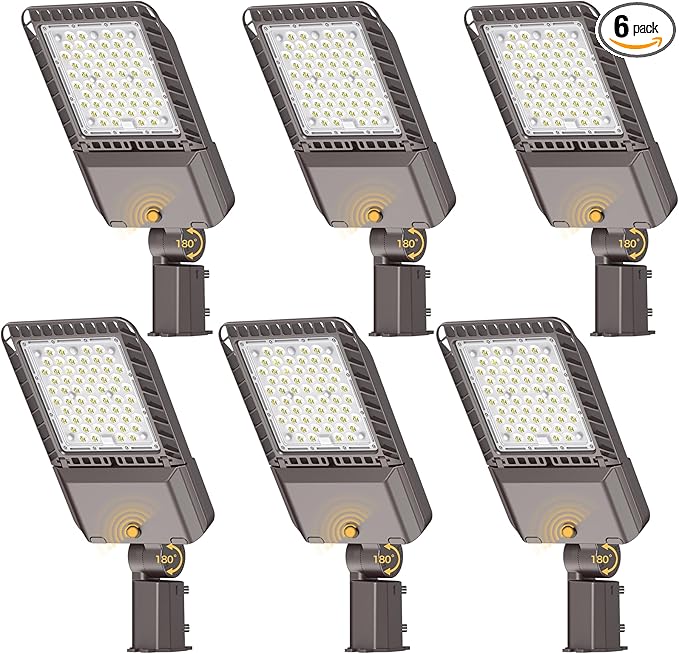 240W LED Parking Lot Lights Commercial Area Oudoor Lighting Dusk to Dawn LED by Franjulia