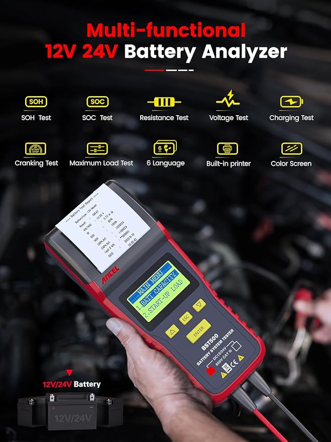 ANCEL BST500 Car Battery Tester - Image 3