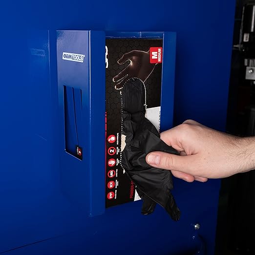 OEMTOOLS 23124 Blue Magnetic Glove Dispenser, Disposable Gloves Box Holder - Image 7