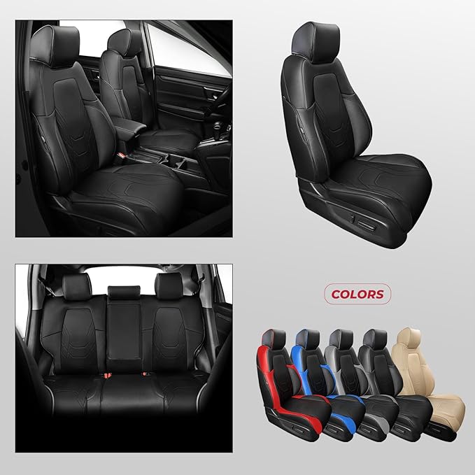 FREESOO CRV Seat Covers Full Set, - Image 8