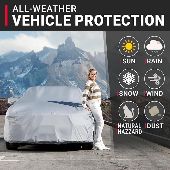 iCarCover Custom Car Cover for 2002-2005 Thunderbird, Waterproof All Weather - Image 2