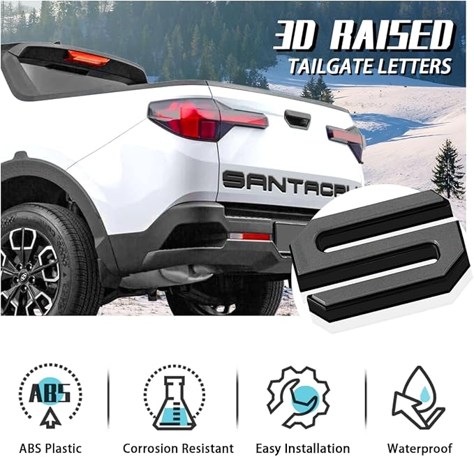 Tailgate Insert Letters Compatible - Image 4