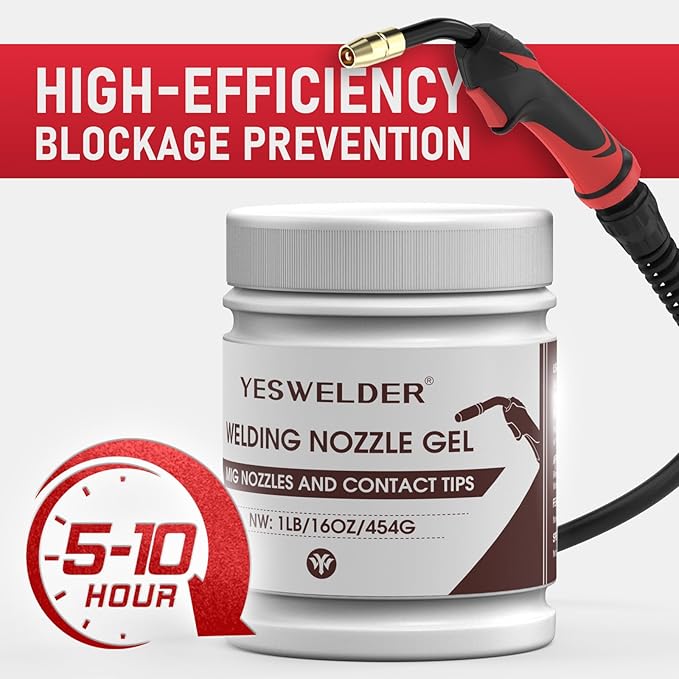 YESWELDER Welding Nozzle Gel for MIG Welding, Anti-Spatter Dip Gel for MIG - Image 6