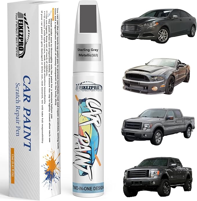 Sterling Gray Metallic Touch Up Paint by FIXEZPROCarPaint