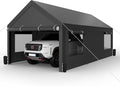 Shintenchi Carport 10' x 20' Heavy Duty Portable Garage, Carport Canopy by Shintenchi