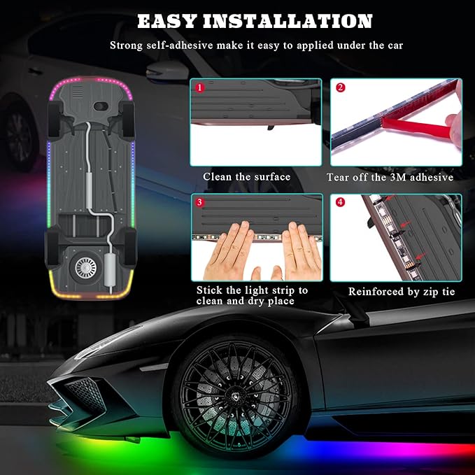 Car LED Underglow Lights - Image 4