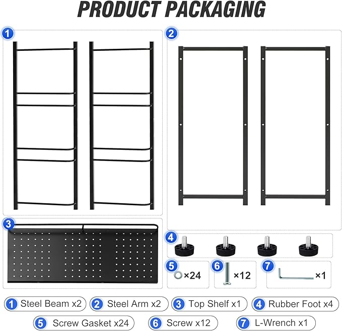 5 Gallon Water Bottle Holder 6-Tray 3/5 Gallon Water Jug Rack - Image 7