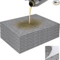 50PC Oil Absorbent Pads | 13"x10" Meltblown Polypropylene Mats, Hand-Tear Lines by Tottist
