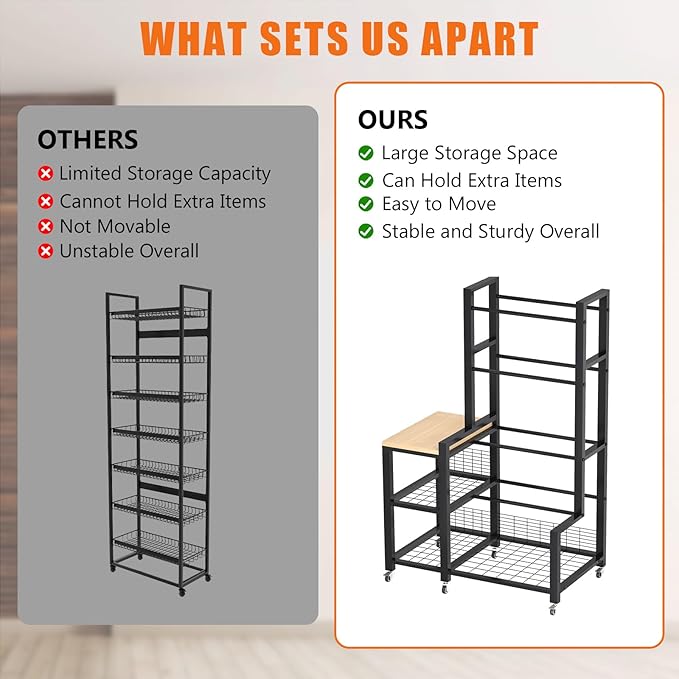 Disc Golf Storage Rack with Wheels – Heavy Duty Metal Disc Golf Rack - Image 6
