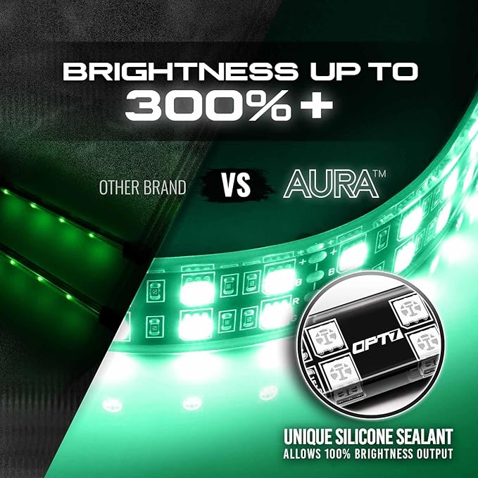 OPT7 Aura Double Row Car LED Lights Interior - Image 2