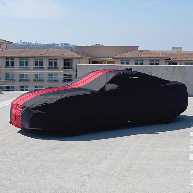 iCarCover Custom Car Cover for Pontiac Bonneville Waterproof All-Weather Rain - Image 7
