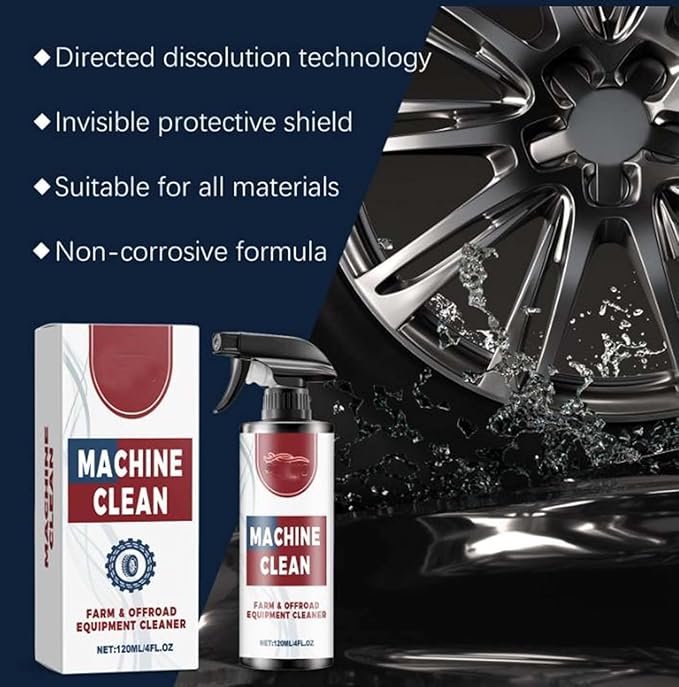 Machine Clean Spray, Machine Clean Outdoor All-Purpose Cleaner, Heavy-Duty - Image 2