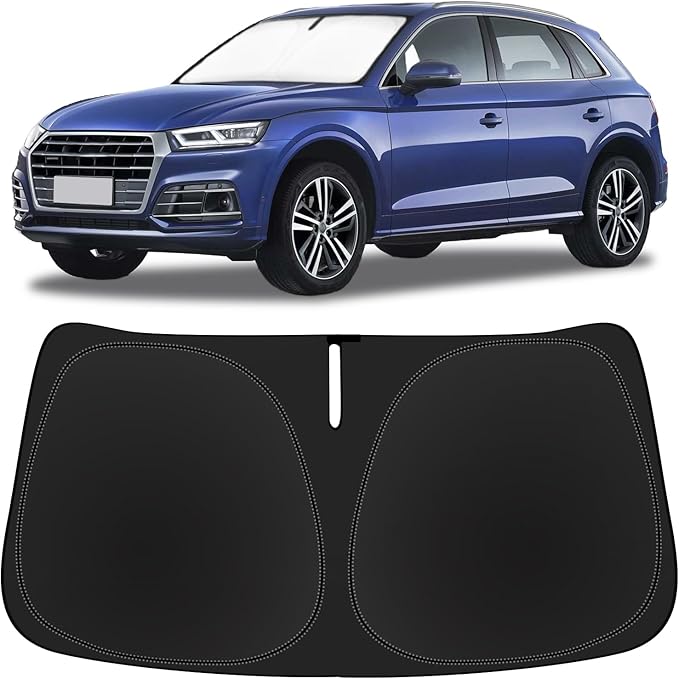 Windshield Sun Shade Sunshade for 2014-2016 2017 Audi Q5 SQ5 Premium, Premium by SLOGENTO