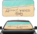 Gven Sun Shade for Car Windshield, Beach Style, Blocks 99% UV Rays, Reflective by Gven