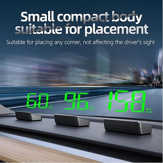 Head Up Display M2, HUD Projection Display Speed, Compact Body, Large Font - Image 6