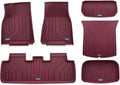 YHTAUTO Custom Fit Red Car Floor Mats by YHTAUTO