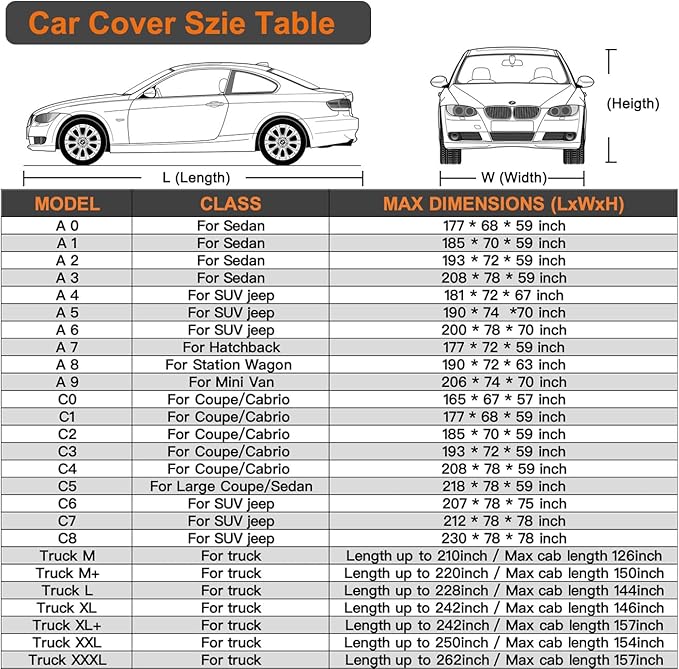 Kayme Car Cover Waterproof All Weather - Image 7