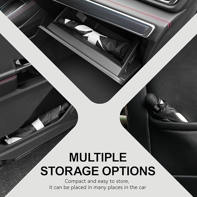 2020-2025 Upgraded for Ford Explorer Sunshade, Portable Foldable Sunshade - Image 8