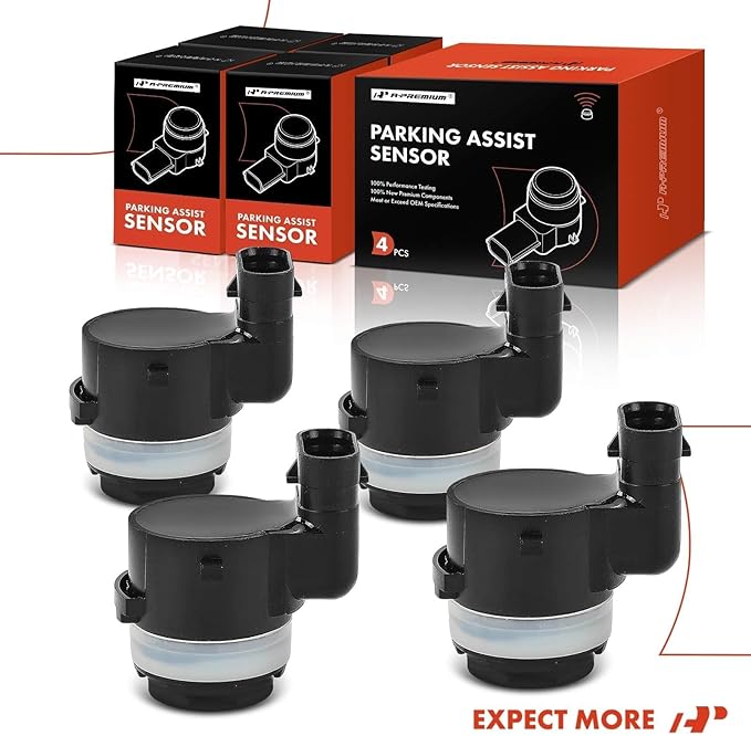 A-Premium 4-PC Reverse Backup Parking Assist Sensor Compatible - Image 9
