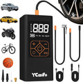 150 PSI Tire Inflator Portable Air Compressor, 8000mAh Battery Auto Shut-Off by YCOOIFO