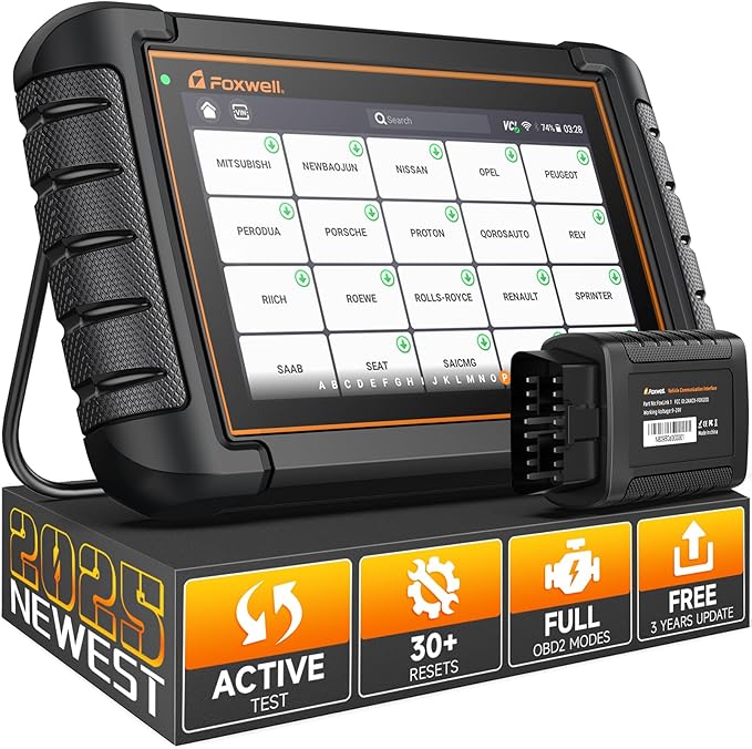 FOXWELL NT809BT Bidirectional Scan Tool, OBD2 Scanner Diagnostic Tool by FOXWELL