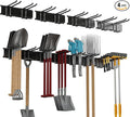 Garage Tool Rack Wall Mount – 64 inches Heavy-Duty Garden Tool Holder by BJONKZ