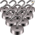 Neosmuk Magnetic Hooks, Cruise Ship Essentials, 40lb+ Heavy Duty Magnetic Hooks by Neosmuk