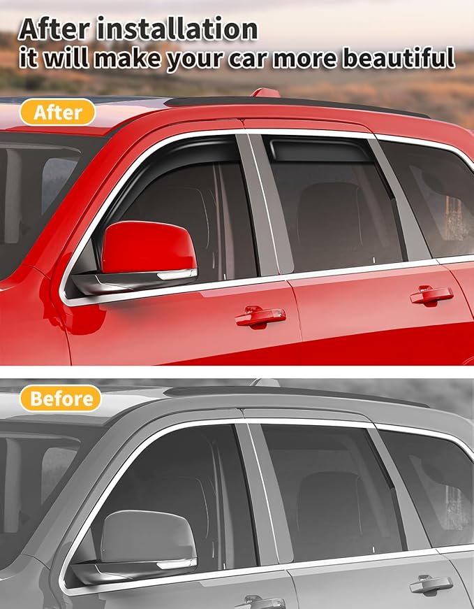 in-Channel Window Rain Guards Fit - Image 5