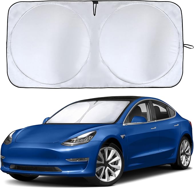 Econour Tesla Windshield Sun Shade by EcoNour