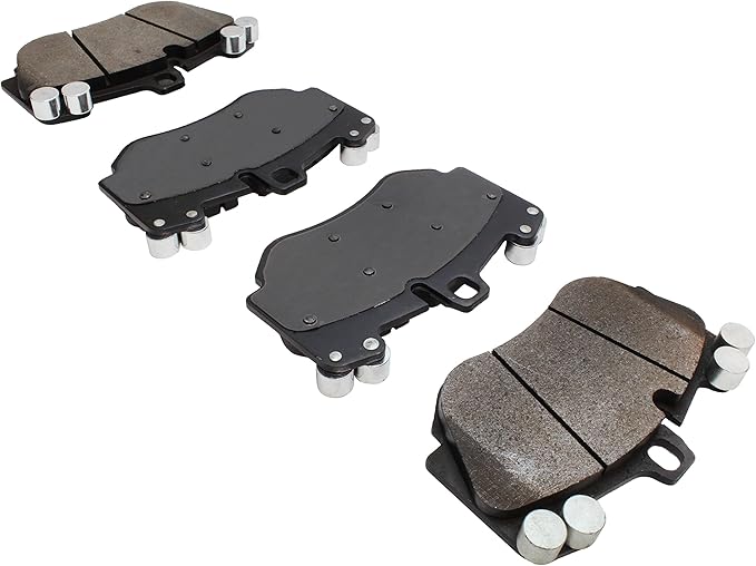 Premium Semi-Metallic Front Brake Pads Compatible - Image 2