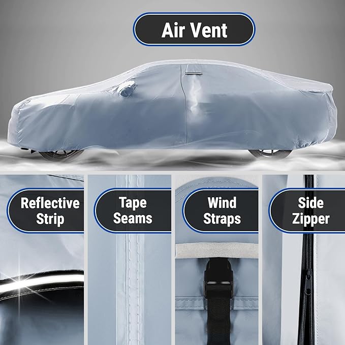 iCarCover Premium Car Cover for 1991-1997 Pontiac Trans AM Heavy Duty - Image 5