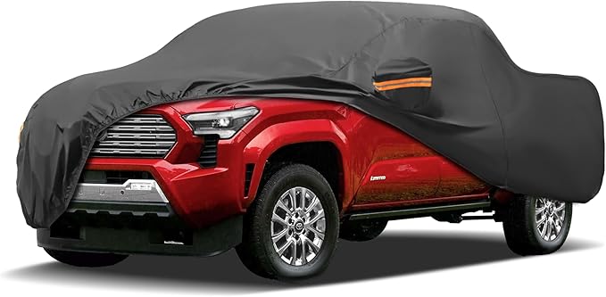 MORNYRAY Compatible with Toyota Tacoma, Car Cover Outdoor Waterproof Sun Rain by MORNYRAY