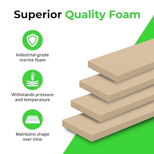 XCEL Foam Rubber Protector Panels – 4 Pack of Versatile Marine Foam Pads – Ideal - Image 5